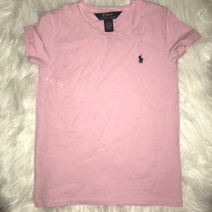 Girls Ralph Lauren Polo T-shirt Size (6)